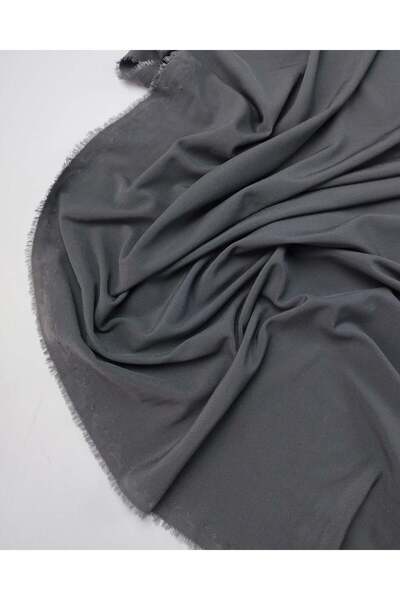 Kumaş Parça Темно-сіра тканина джерсі 120x200 см