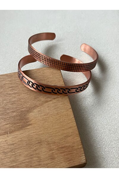 Rupen Kraft 2 Piece Copper Combination Bracelet 100% Copper Bracelet Handmade...