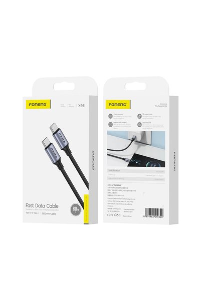 FONENG Fast Data Cable | Type-c To Type-c | 60W