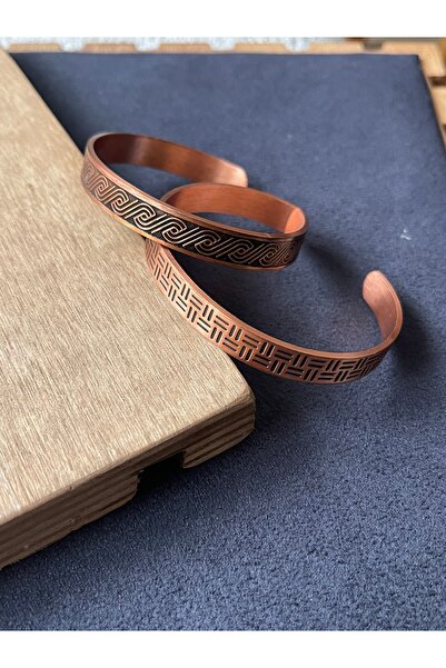 Rupen Kraft 2 Piece Copper Combination Bracelet 100% Copper Bracelet Handmade...