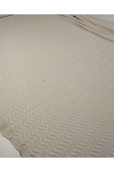 Kumaş Parça Плісована джерсі-тканина кремового до бежевого кольору (ширина 18...