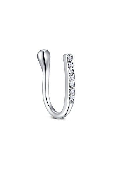 Choice Style2-Silver 1Pcs Stainless Steel Nose Ring Hoop C Shape Septum Rings...