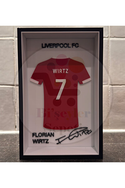Bi'şeyler Sepeti Florian Wirtz - Liverpool FC - Forma İmzalı Çerçeve Hediyeli...
