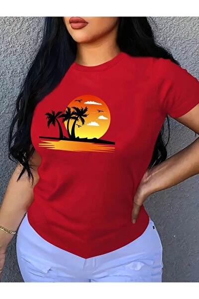 GALASHOP تي شيرت نسائي صيفي من غونباتش