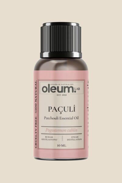 Oleum Lab Patchouli Essential Oil 10 ml 100% Pure & Therapeutic Effective