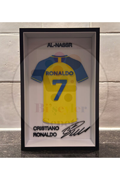 Bi'şeyler Sepeti Cristiano Ronaldo - Al-Nassr - Forma İmzalı Çerçeve Hediyeli...