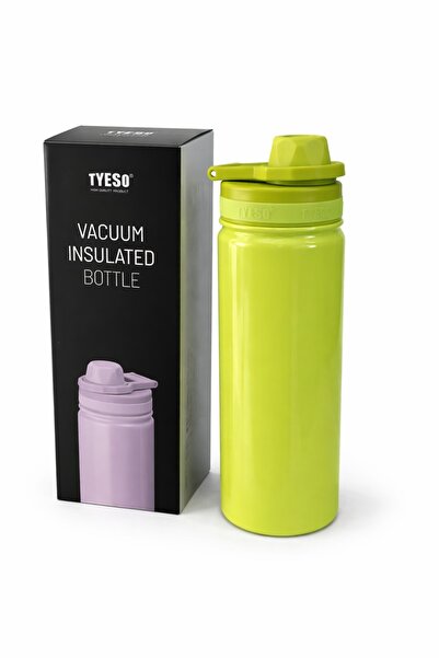 OEM TYESO stainless steel thermos bottle, vacuum insulation, flip-top lid, Ph...