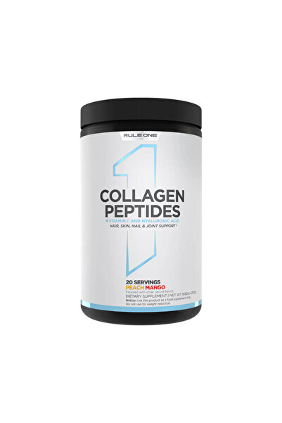 r1 روول ون ببتيدات الكولاجين البقري بنكهة الخوخ والمانجو - 250 جرام