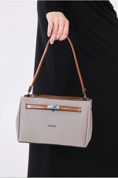 CRESSBERRY Women's Hand and Shoulder Bag, Crossbody Bag with Lock Accessory, ...