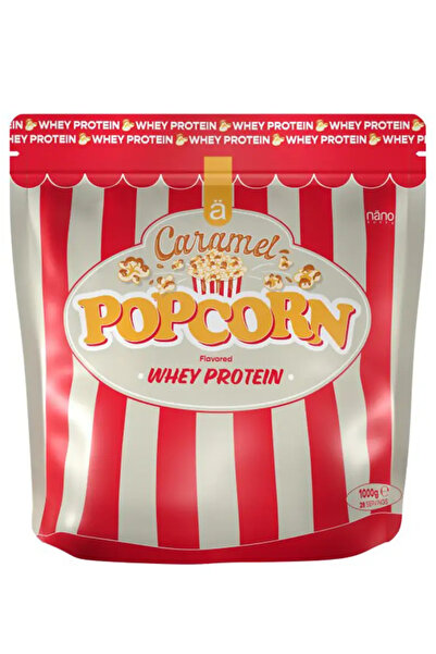 Nano بروتين مصل اللبن 1 كجم - بنكهة الفشار بالكراميل