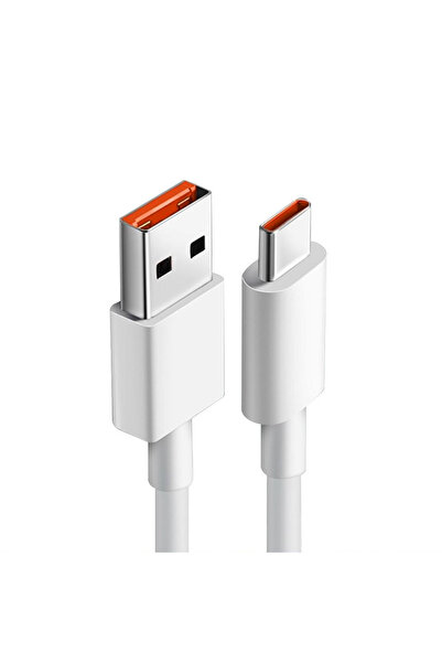FitPlus XMi 120W 6A Turbo Saniye Destekli USB to Type-C Şarj Kablosu 1mt
