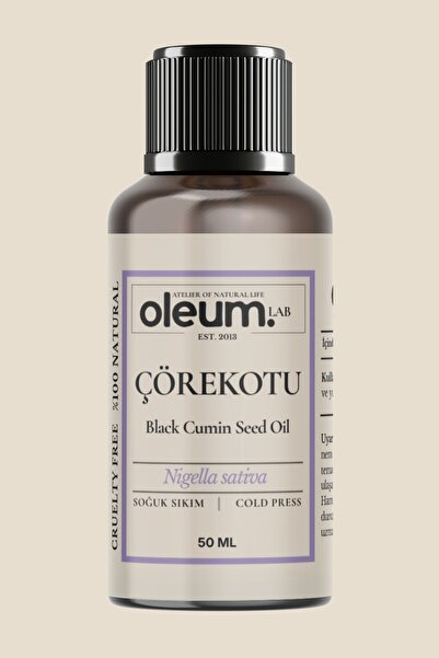 Oleum Lab زيت الكمون الأسود 50 مل نقي 100% وفعال علاجيًا