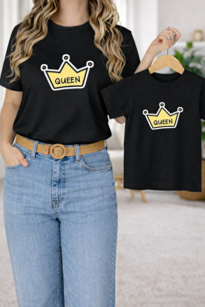 LORVEX Μπλουζάκι Mother Daughter Combination Oversize – Μπλουζάκι με στάμπα M...