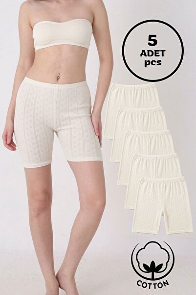 Altınay Women's Jacquard Breathable Cotton Boxer,Net52A5