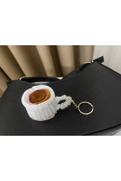 Kahve Fincanı Çanta Aksesuarı , Çanta Süsleri , Kahve , Anahtarlık , Mini Hediye