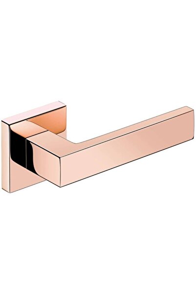 THG Cube Rose Gold Door Handles