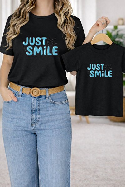 LORVEX Μπλουζάκι Mother Daughter Combination Oversize – Μπλουζάκι με στάμπα M...