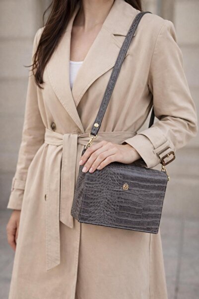 SOSELA Shoulder & Hand Bag-67-812729- Smoked