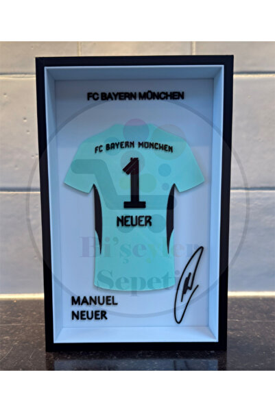 Bi'şeyler Sepeti Manuel Neuer - FC Bayern Münih - Forma İmzalı Çerçeve Hediye...