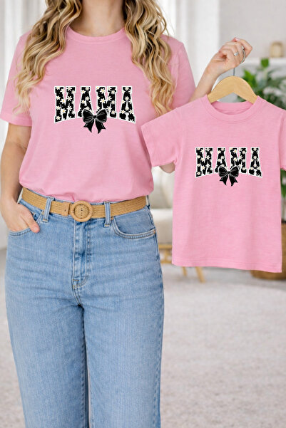 LORVEX Μπλουζάκι Mother Daughter Combination Oversize – Μπλουζάκι με στάμπα M...