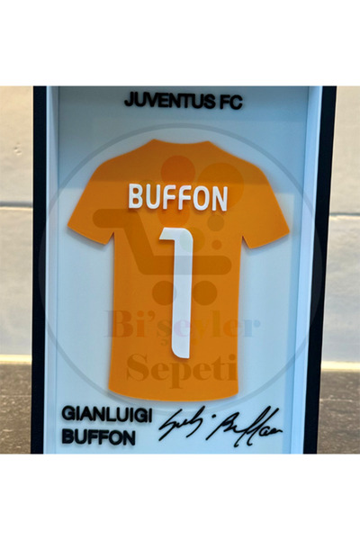 Bi'şeyler Sepeti Gianluigi Buffon - Juventus FC - Forma İmzalı Çerçeve Hediye...