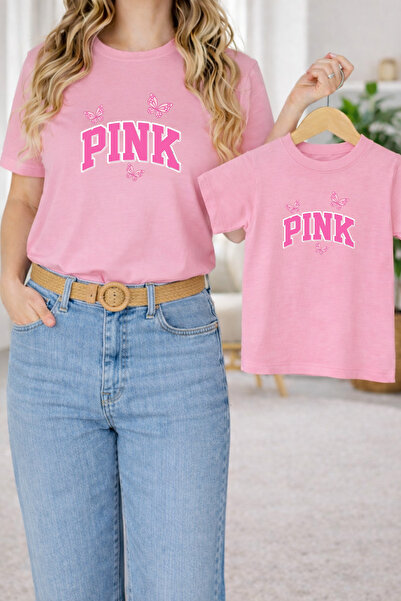 LORVEX Μπλουζάκι Mother Daughter Combination Oversize – Μπλουζάκι με στάμπα M...