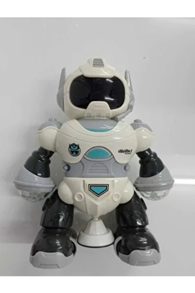 Kardelen Oyuncak Popüler Dans Eden Pilli Işıklı Sevimli Oyuncak Robot (Pilli ...