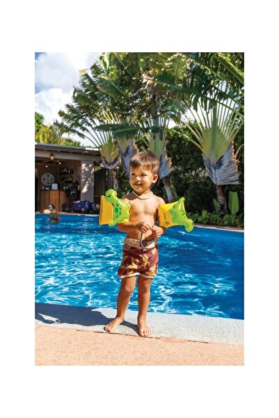 NUNU Dinosaur Patterned Children's Swimming Armband 3-6 Years 23 cm |   Infla...