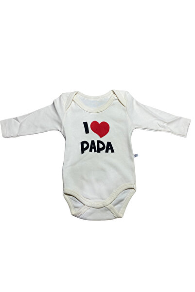 OEM Body bebe mesaj „I Love Papa”