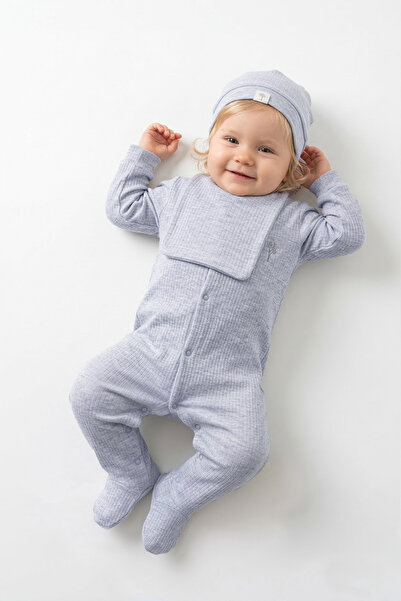 pio Kids 3-Piece Set Baby Overalls