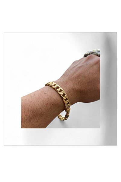 ESJ Stainless Steel Figaro Cuban Style Unisex Bracelet 9 mm 20 + 5 cm