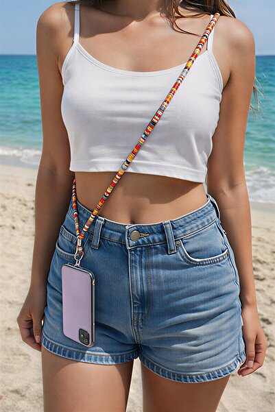 rangmobil Telefon Askısı/Kılıf Askısı Çapraz- Düz Kullanım Boy Ayarlamalı- Tü...