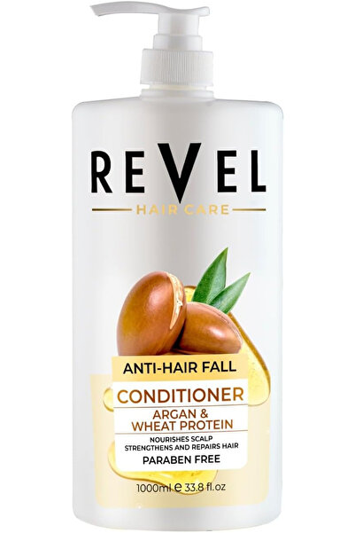 REVEL Anti-Hair Fall Argan Oil & Wheat Protein Repair Hair Conditioner (1000ml)