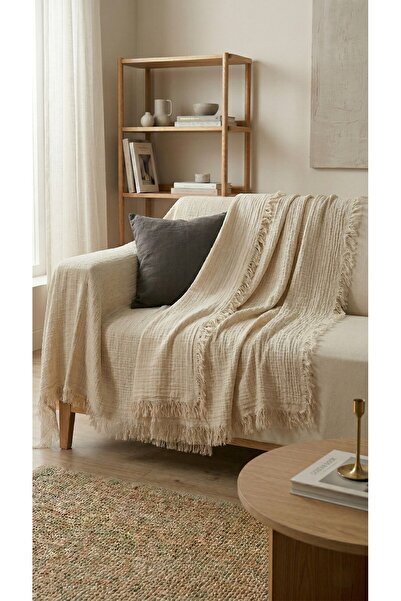 Mujo Home Collection Κάλυμμα καναπέ διπλής όψης 100% οργανικό βαμβάκι/κάνναβη...