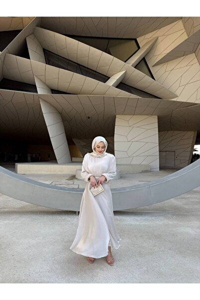 MODİVA MİX NEW SEASON!!! Şifon Organze Simli Kumaş Tesettür Abiye Elbise