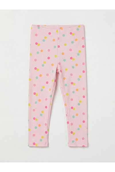 LC Waikiki RMZ GİYİM FARKIYLA Puantiyeli Kız Bebek Tayt