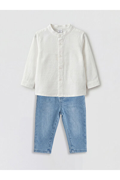 LC Waikiki قميص وبنطلون جينز للأولاد من فريزن ستور