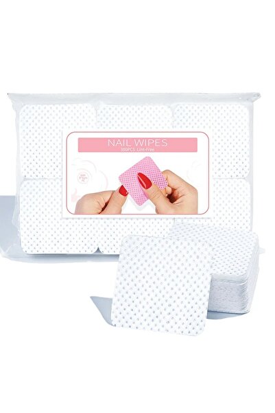 SELA Set of 300 Lint-Free Nail Wipes, Sela, White