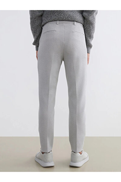 LC Waikiki Γκρι Slim Fit Ανδρικό Παντελόνι