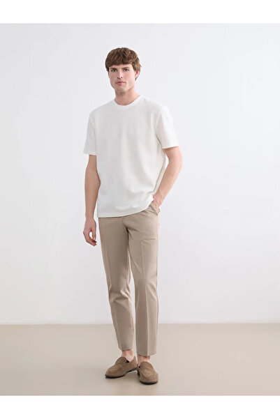 LC Waikiki Beige Standard Size Men's Trousers