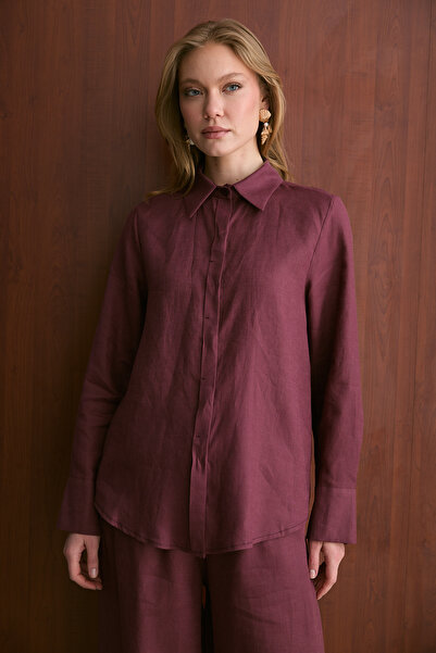 Melike Tatar Linen Shirt 32-2765