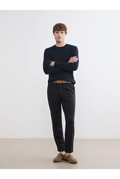 LC Waikiki Navy Blue Standard Size Men's Trousers