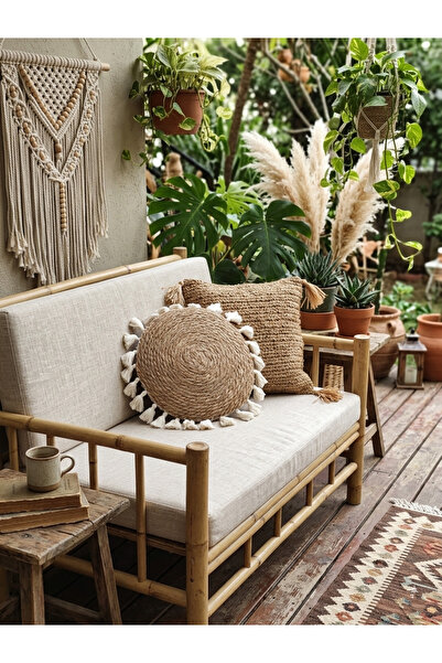 BY HATİCE DOĞAN Hasır Kırlent