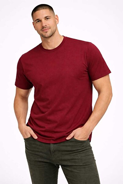 ANATOLIATEKSTILE Men's Premium Basic Fit T-Shirt – Soft Cotton, Minimalist De...