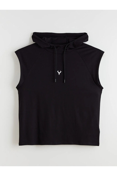 LC Waikiki Sportiv cu glugă neagră pentru bărbați