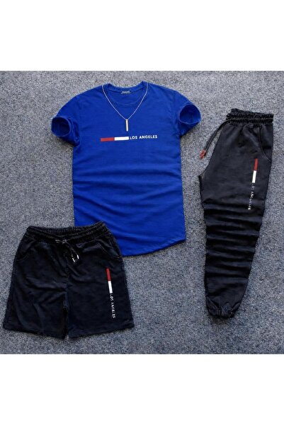 zeag Unisex Los Angeles Printed 3-Piece Combination Set