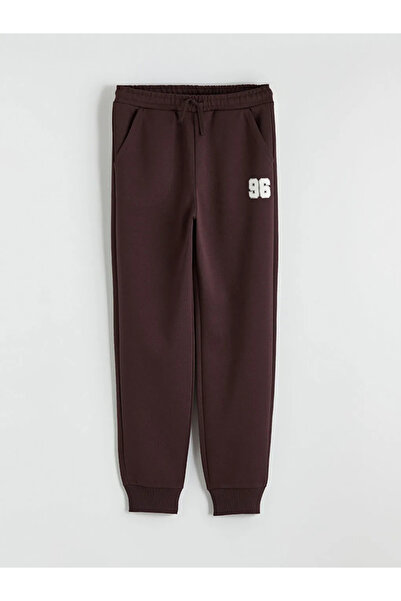 LC Waikiki Plum Printed Boys' Jogger Sweatpants