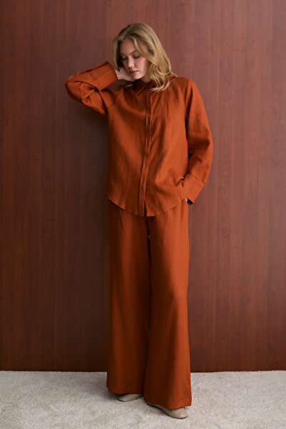 Melike Tatar Linen Shirt 32-2765