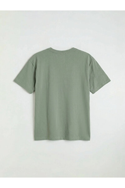 LC Waikiki Tricou pentru băieți cu imprimeu Khaki London