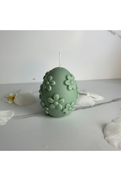 Claren Candles Lumanare parfumata ou cu flori- Parfum de primavara, handmade,...